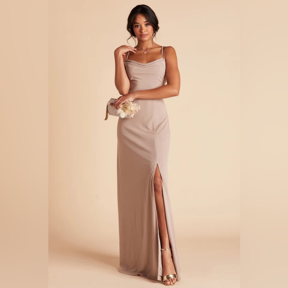 Birdy Grey Ash Crepe Dress Taupe